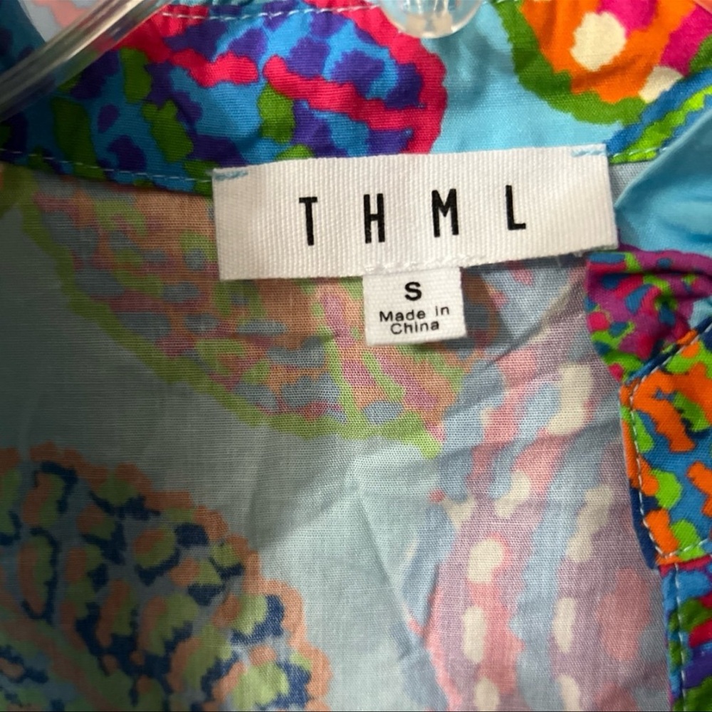 Thml Multicolor Patterned Blouse - image 3